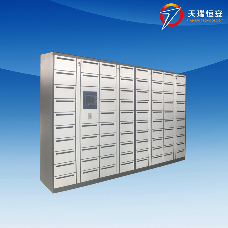 指紋8寸智能文件流轉柜柜
