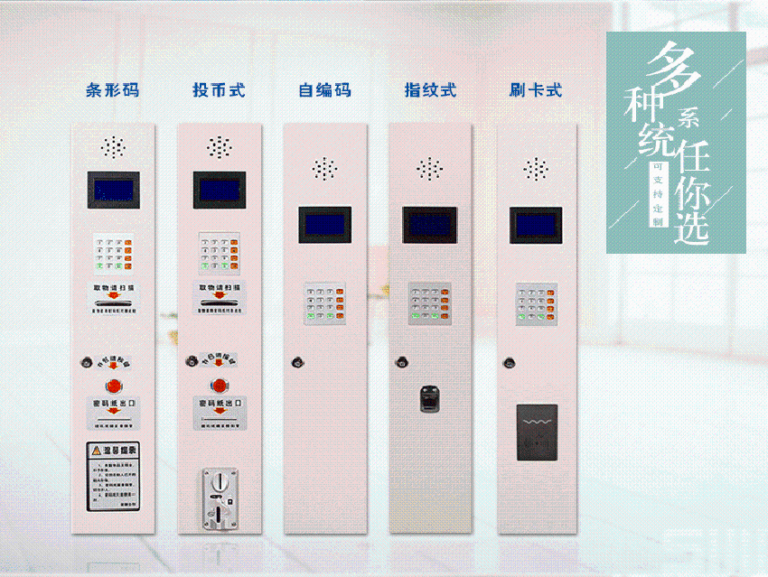 電子寄存柜的種類